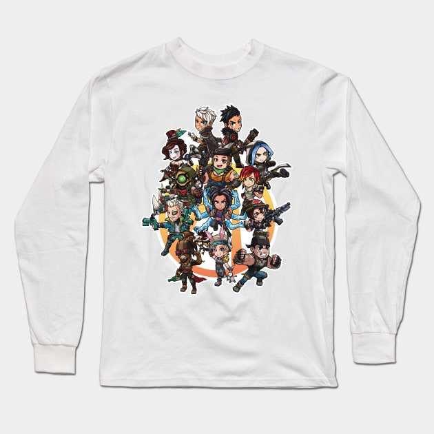 Borderlands 3 Mayhem Poster Long Sleeve T-Shirt by Xar623